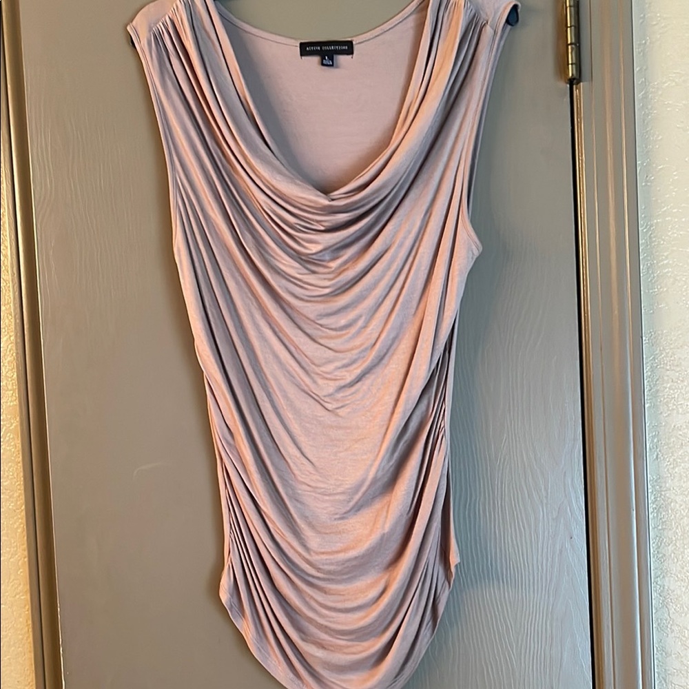 Draped Tan Top